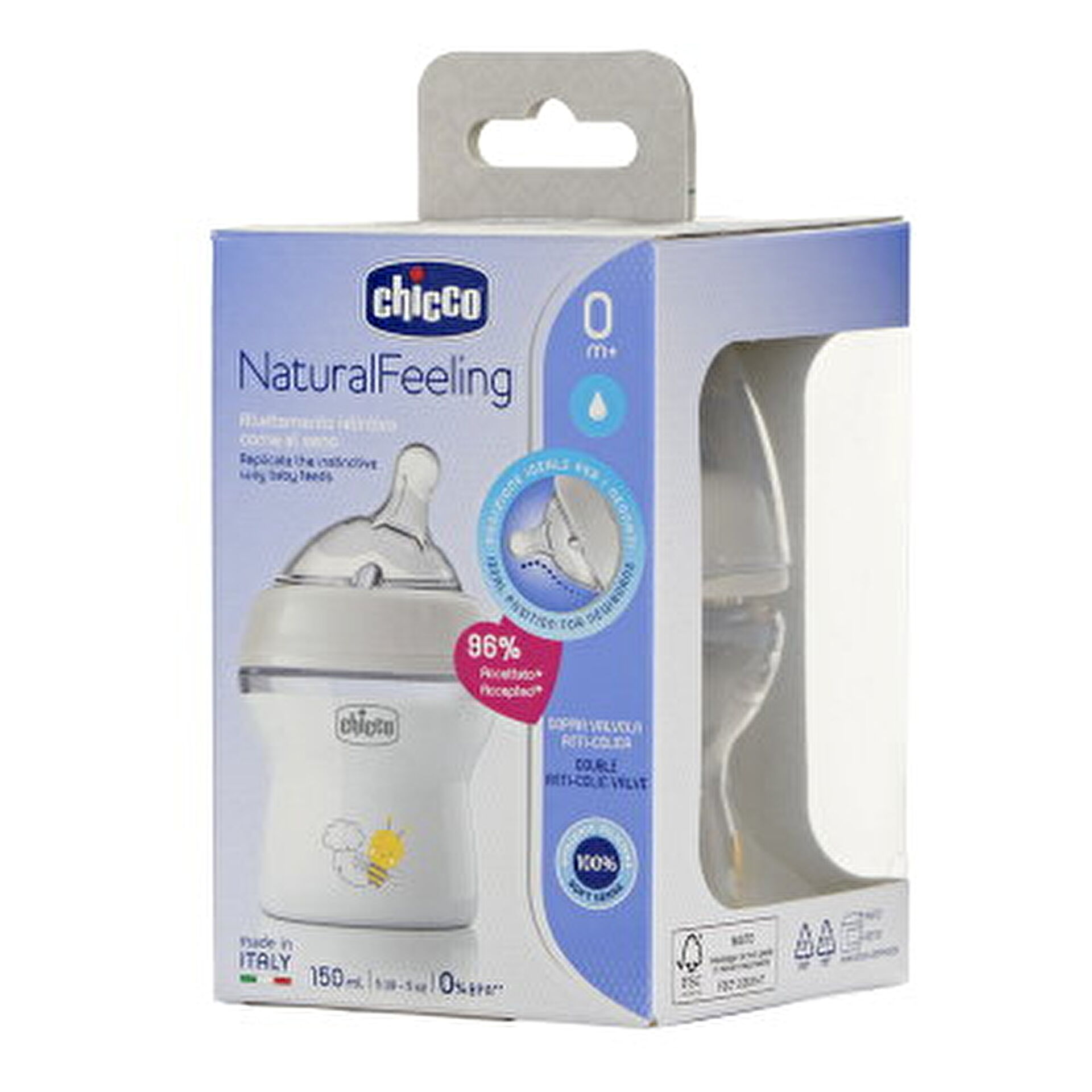 NATURALFEELING PP BİBERON 0 AY 150 ML