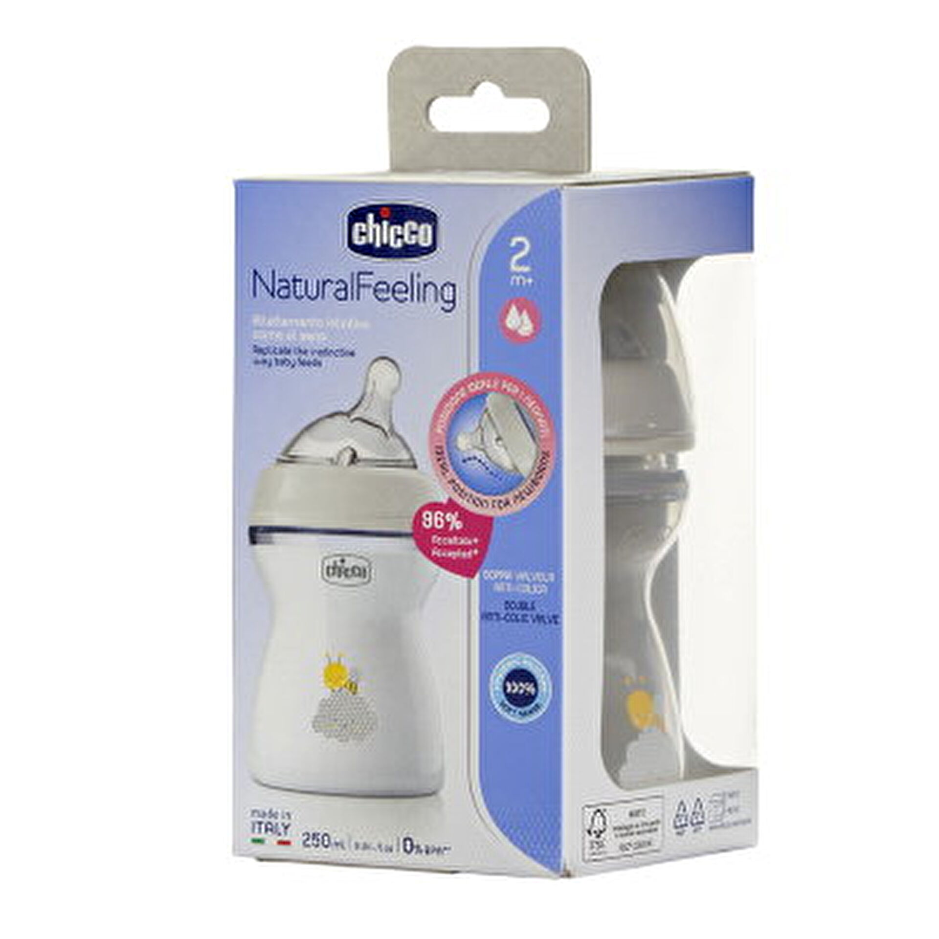 NATURALFEELING PP BİBERON 2 AY 250 ML