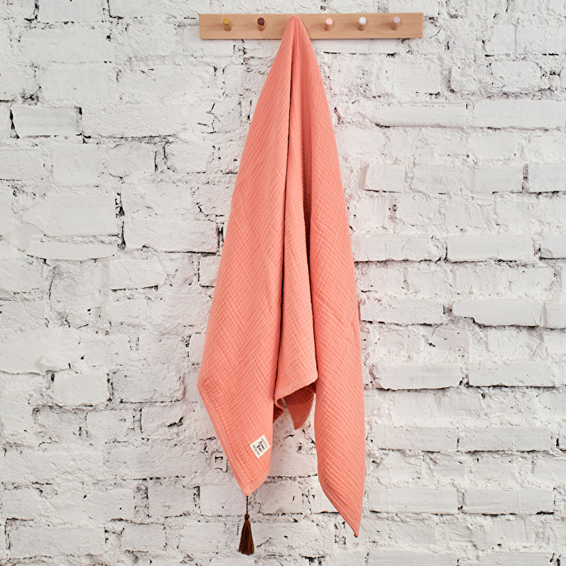 Muslin Battaniye - Coral - Yavruağızı