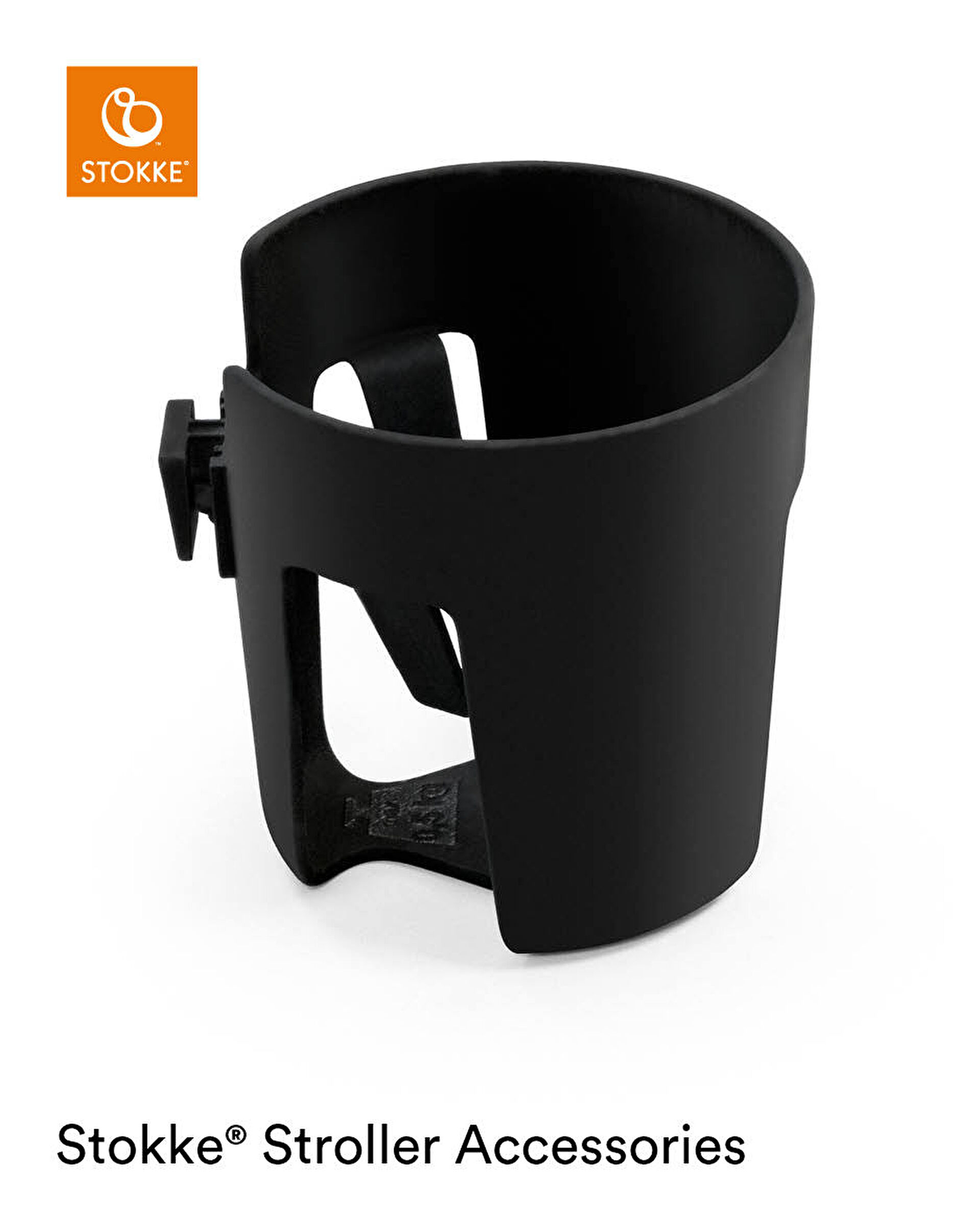 STROLLER Cup Holder Black V3