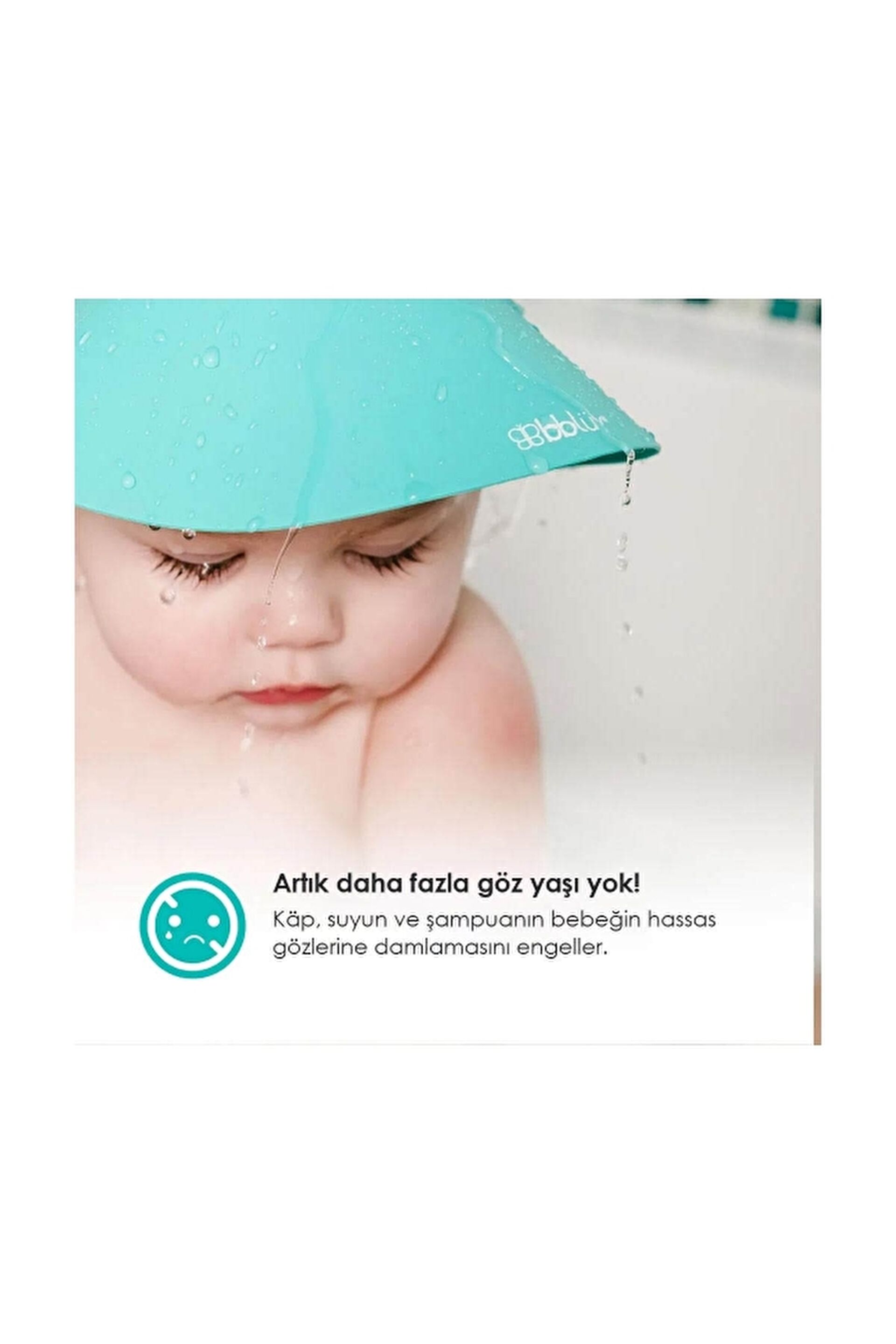 Käp (Mavi) - Silikon Şampuan Siperi