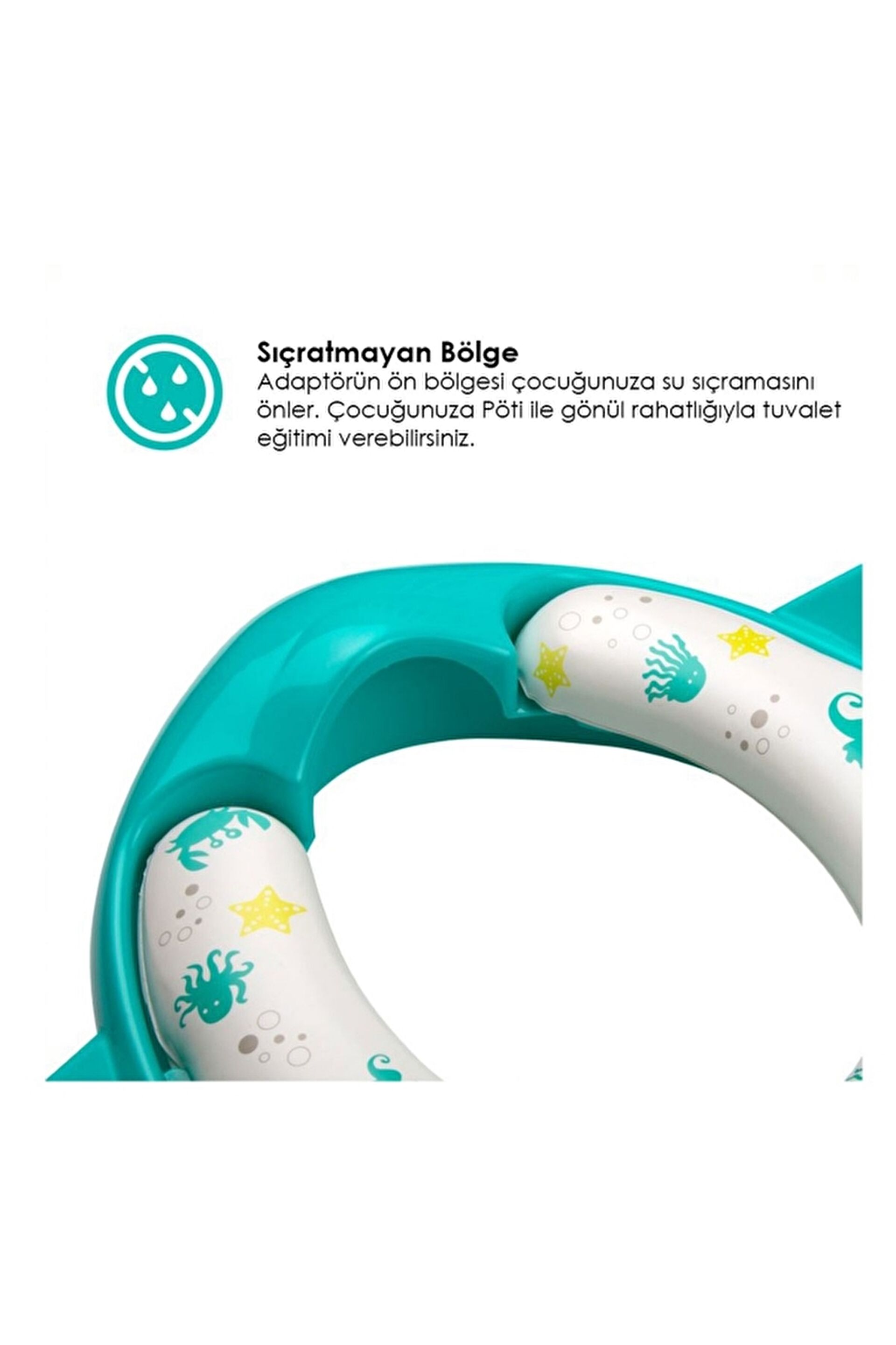 Pöti (Mavi) - Tuvalet Adaptörü