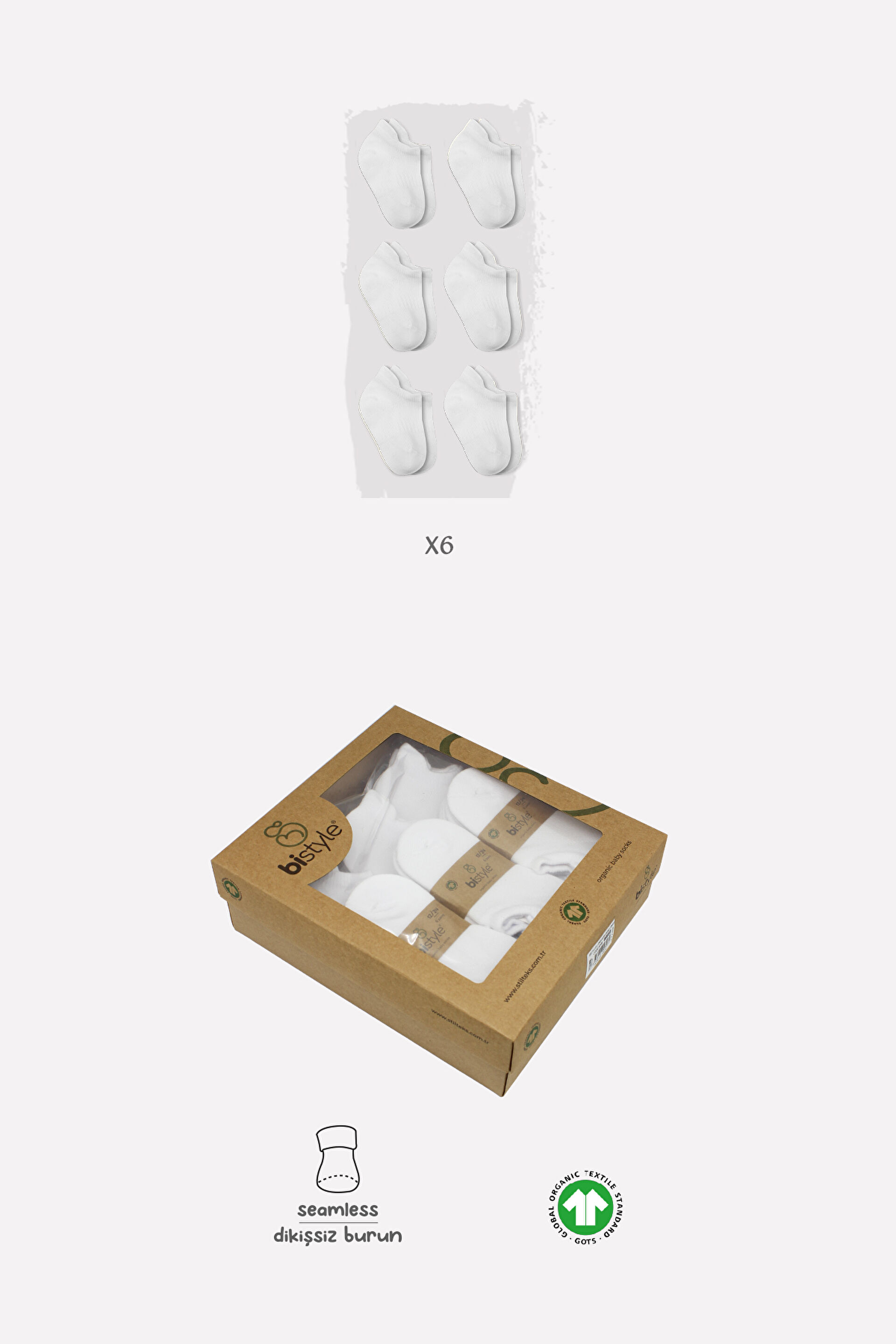 BİSTYLE 6LI PENYE SNEAKERS