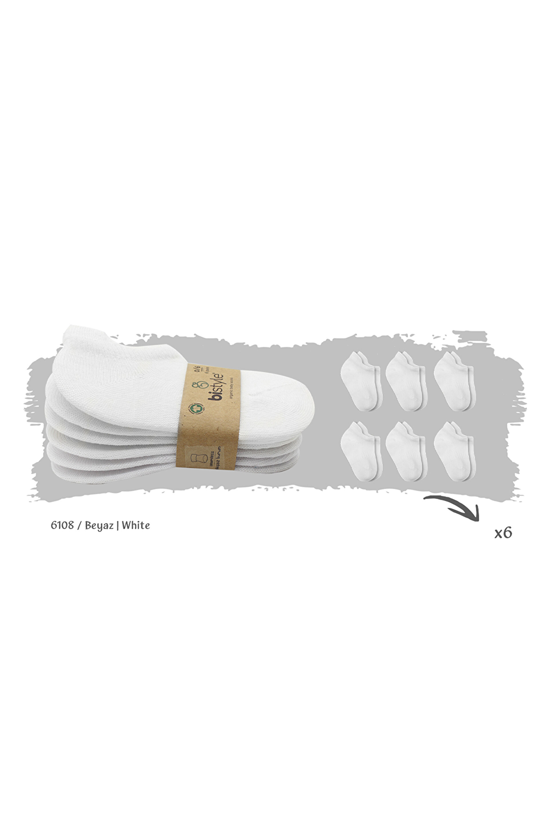 BİSTYLE 6LI PENYE SNEAKERS