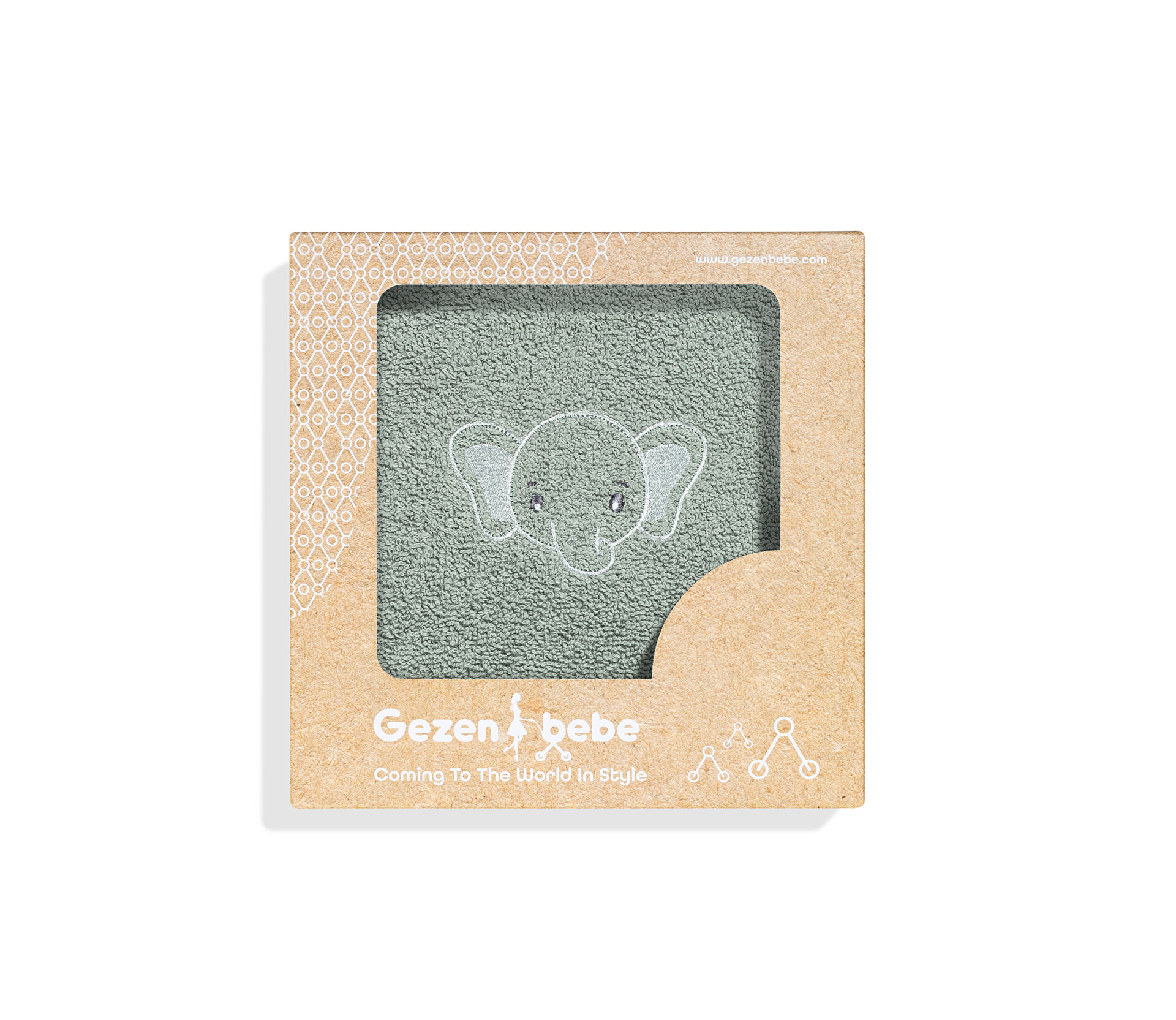 Gezenbebe Hero Karakterli Kese Elephant 15X21