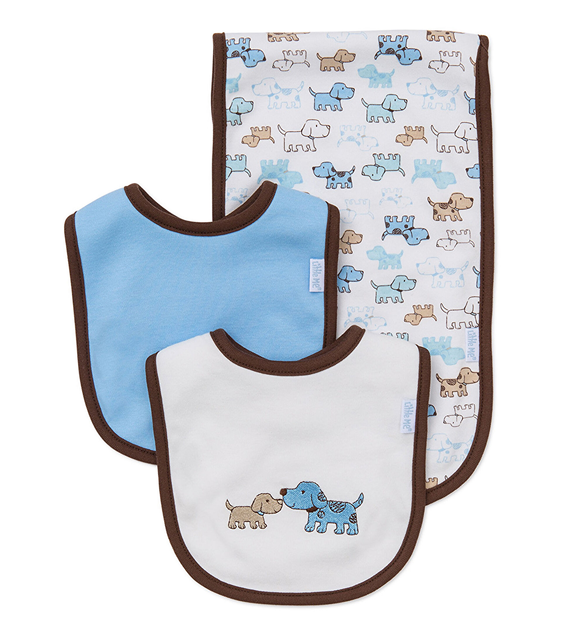 Cute Puppies Bib/Burp