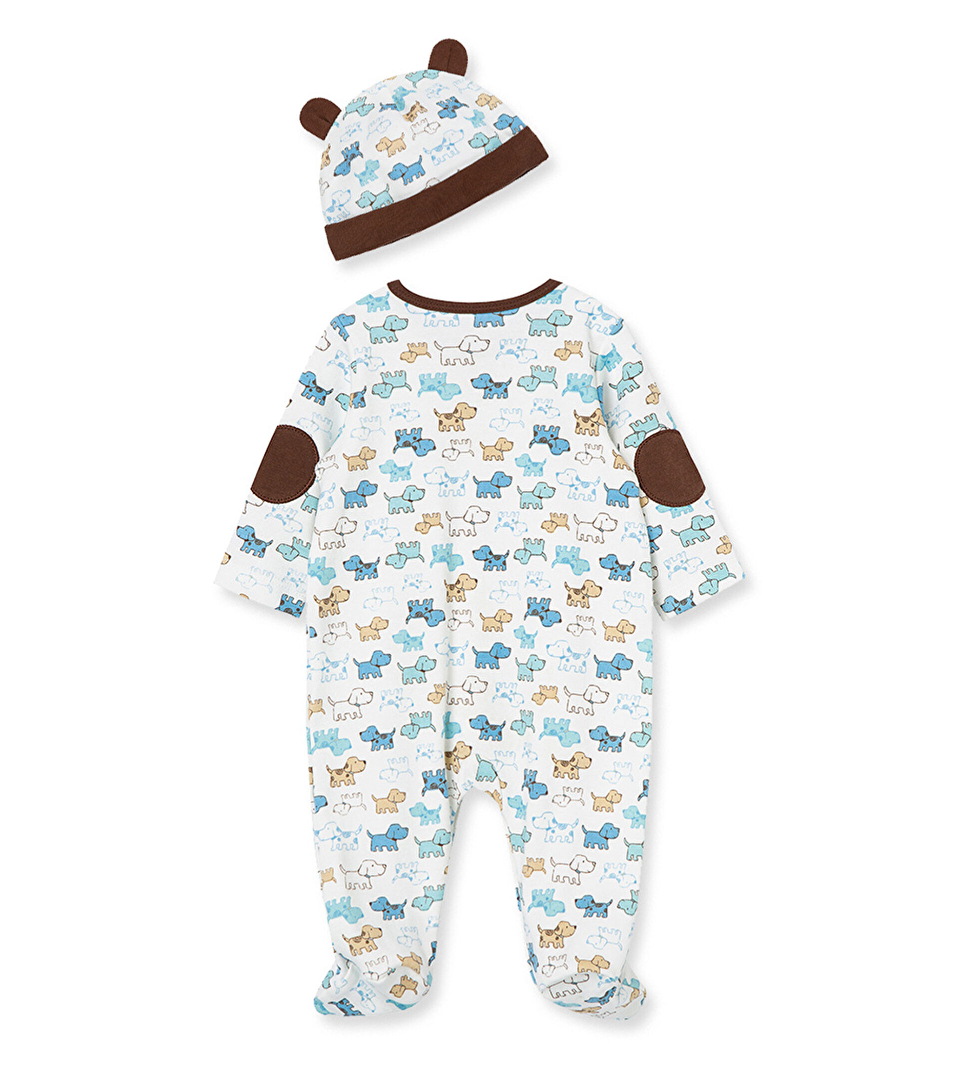 Cute Puppies Footie-Hat