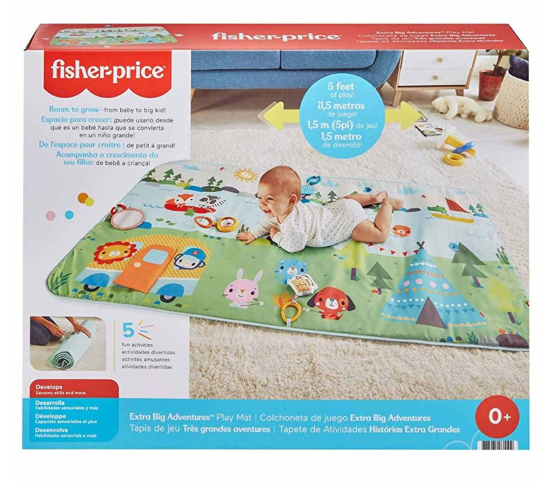 FISHER PRICE BÜYÜK MACERALAR DEV OYUN HALISI