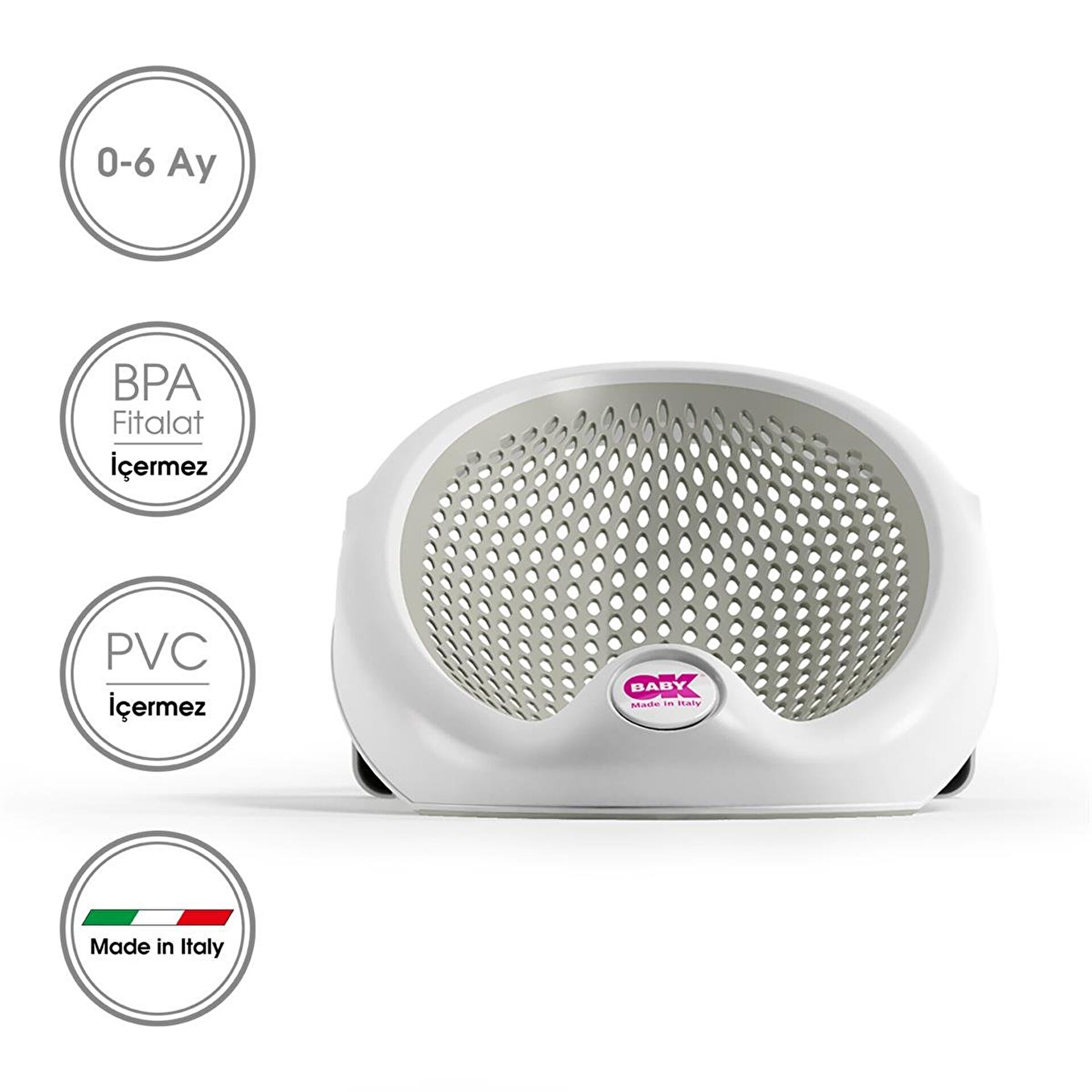 OkBaby Jelly Küvet Aparatı / Kırık Beyaz