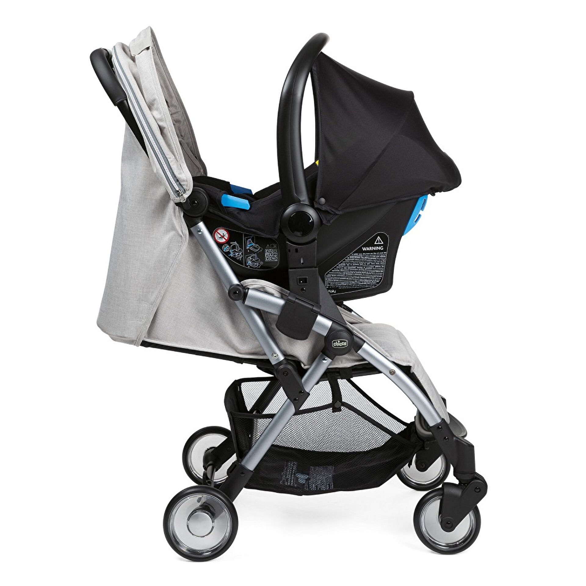 DUO GOODY PLUS BEBEK ARABASI- GREY MIST