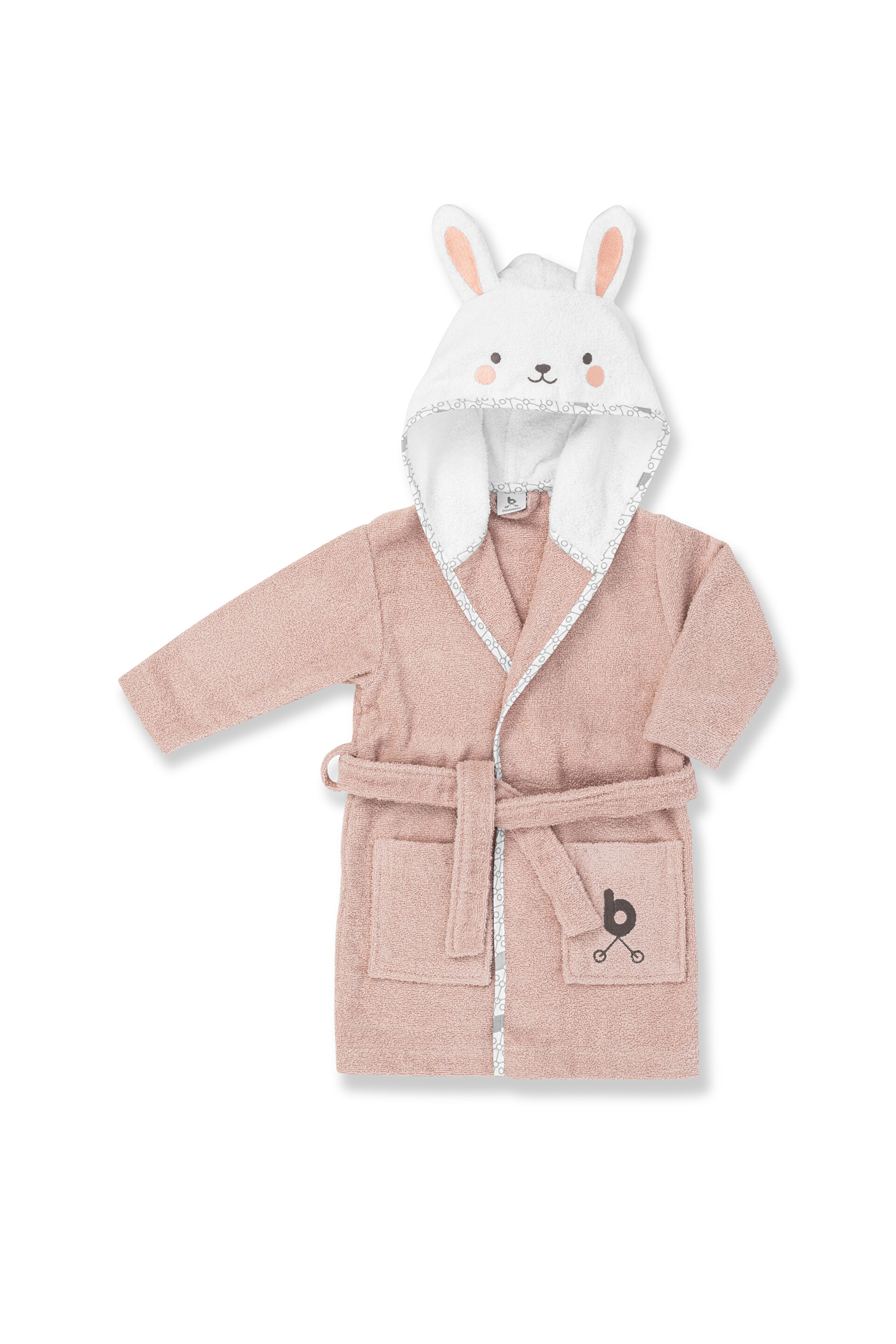 Gezenbebe Hero Karakterli Bornoz Bunny 1-2 Yaş