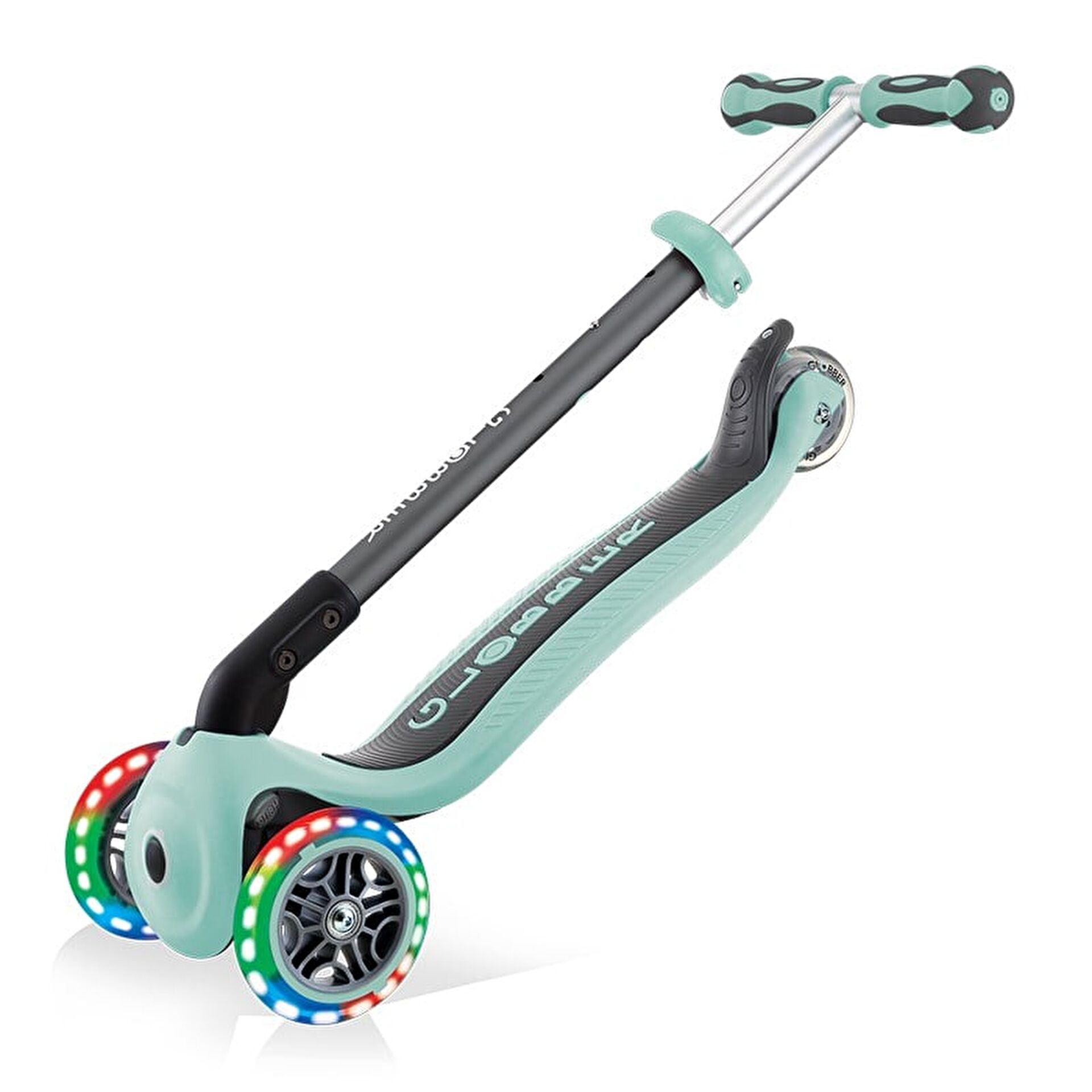 Resim GLOBBER Go Up Deluxe Işıklı Scooter - Mint Yeşili