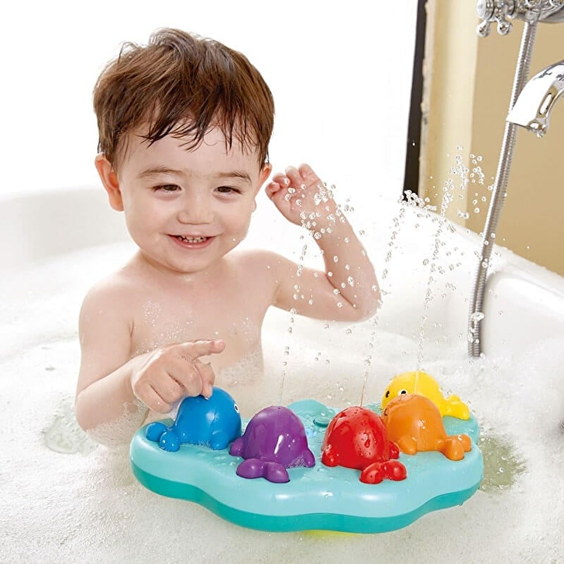 Resim HAPE Müzikli Balina Çeşmesi Banyo Oyuncağı