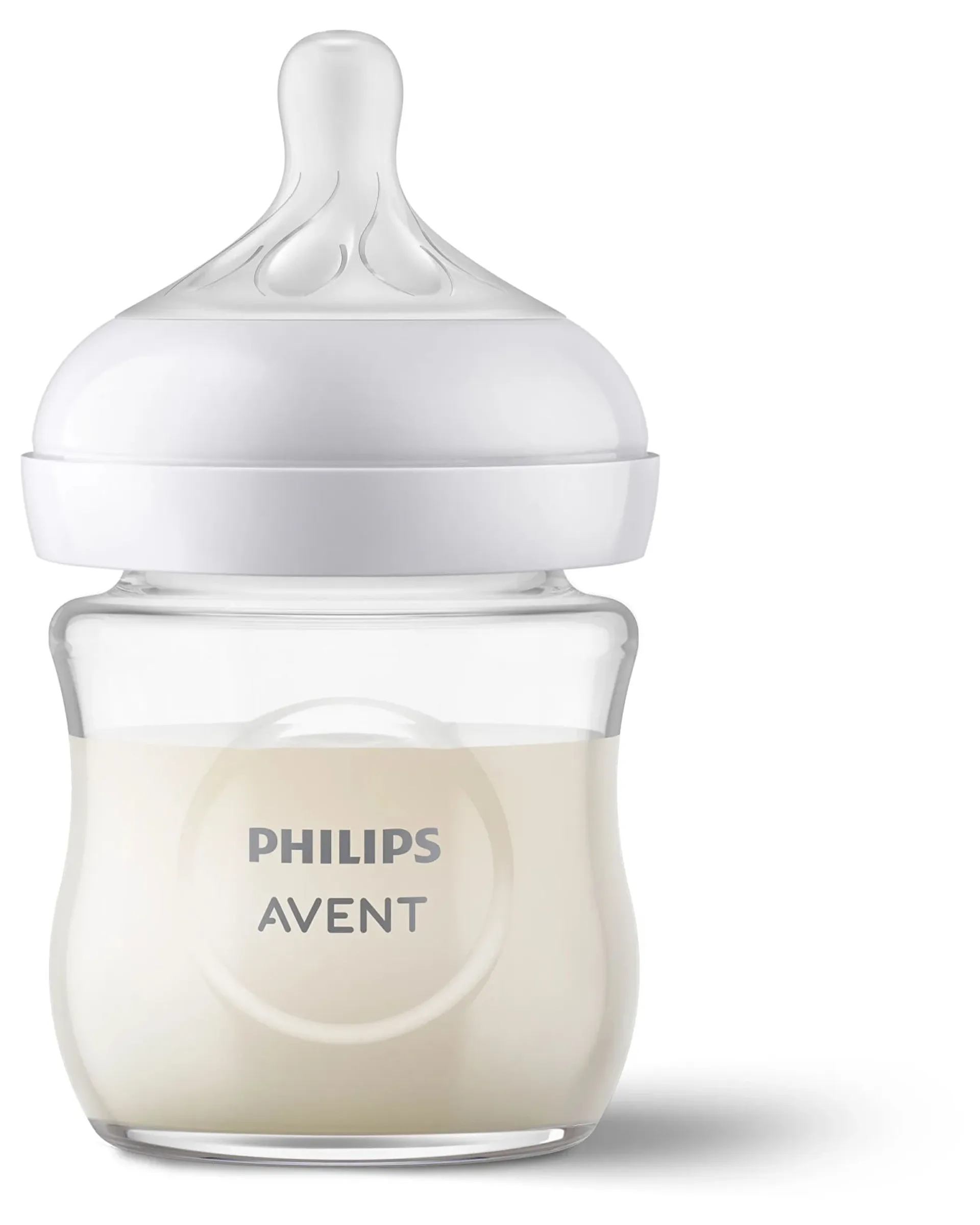Resim AVENT Doğal Tepkili Cam Biberon 120ML 0+ Ay