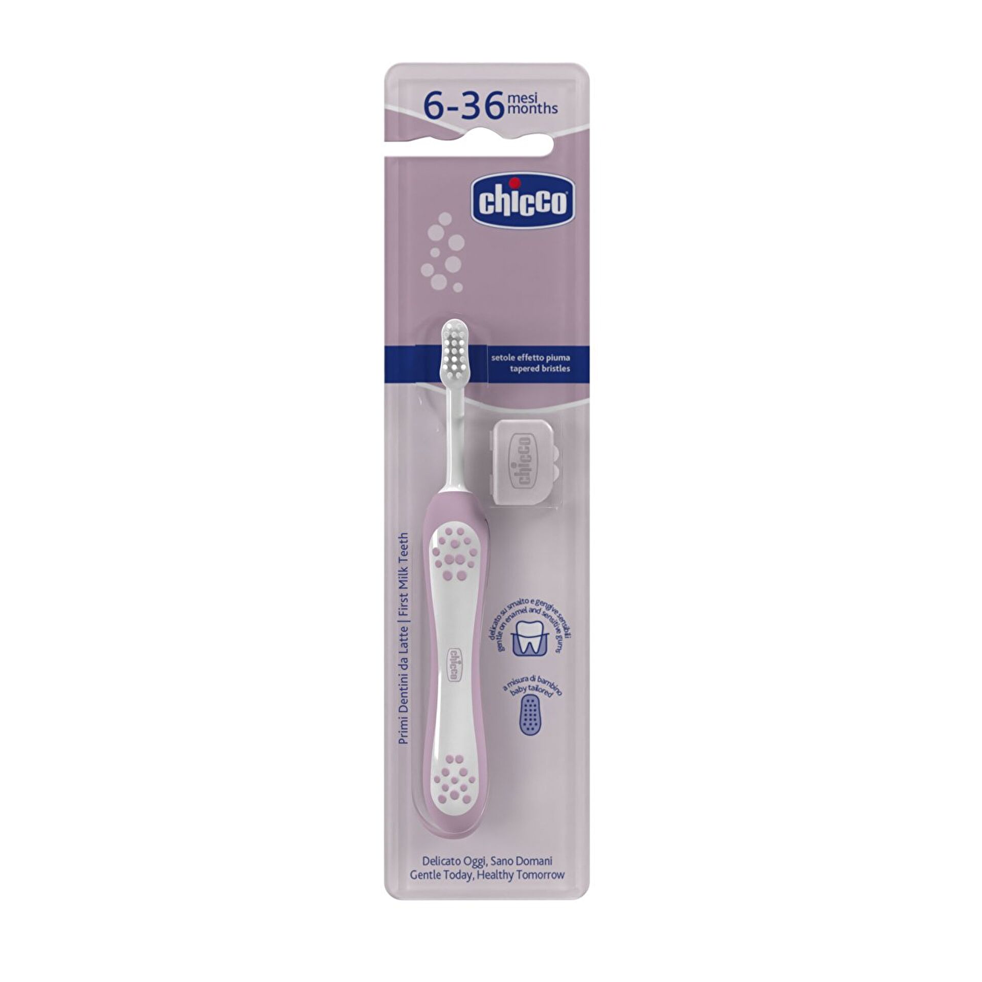 Resim CHICCO DİŞ FIRÇASI 6-36 AY LILA