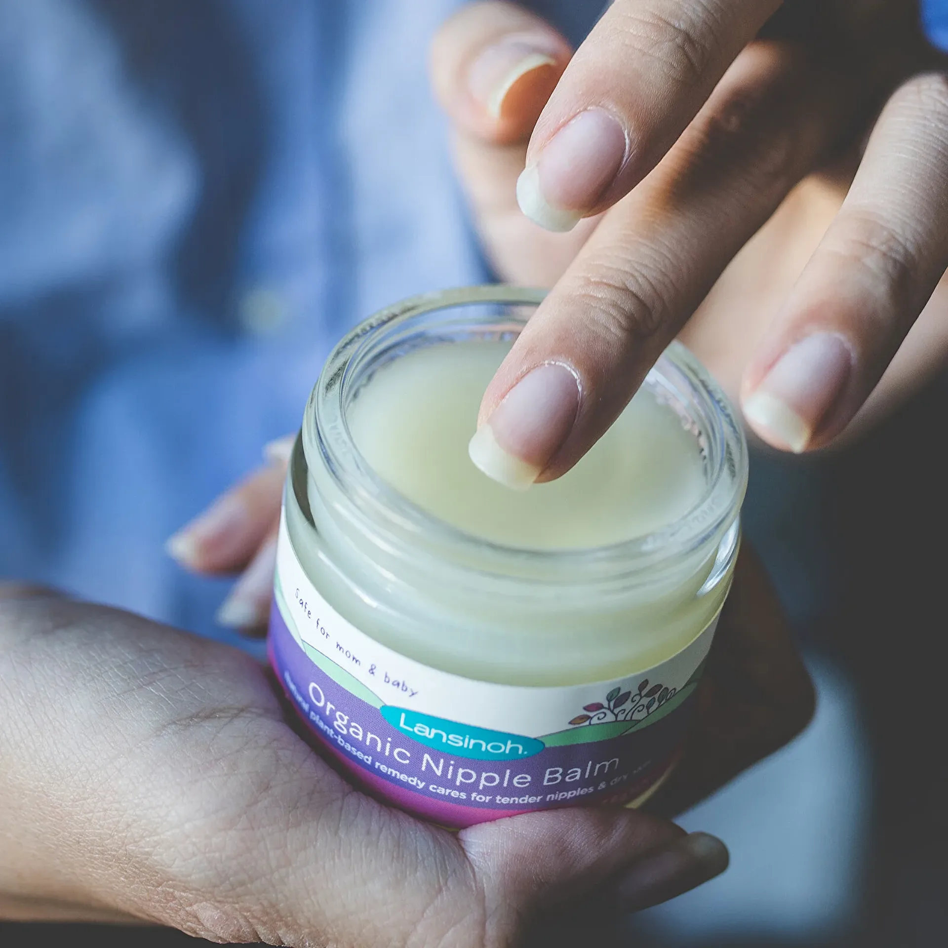 Resim LANSINOH Organik Göğüs Ucu Balmı 60 ml