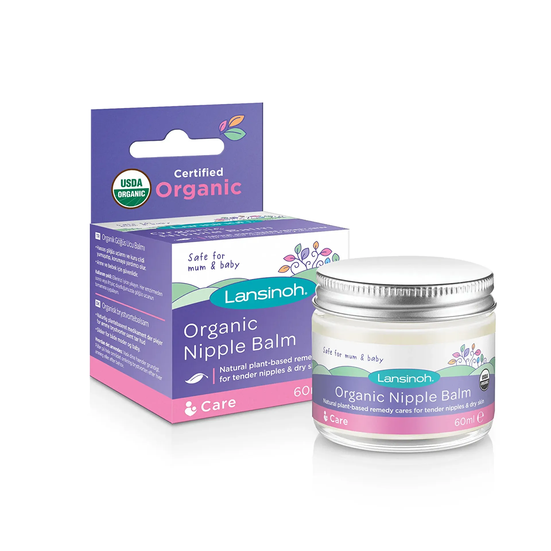 Resim LANSINOH Organik Göğüs Ucu Balmı 60 ml