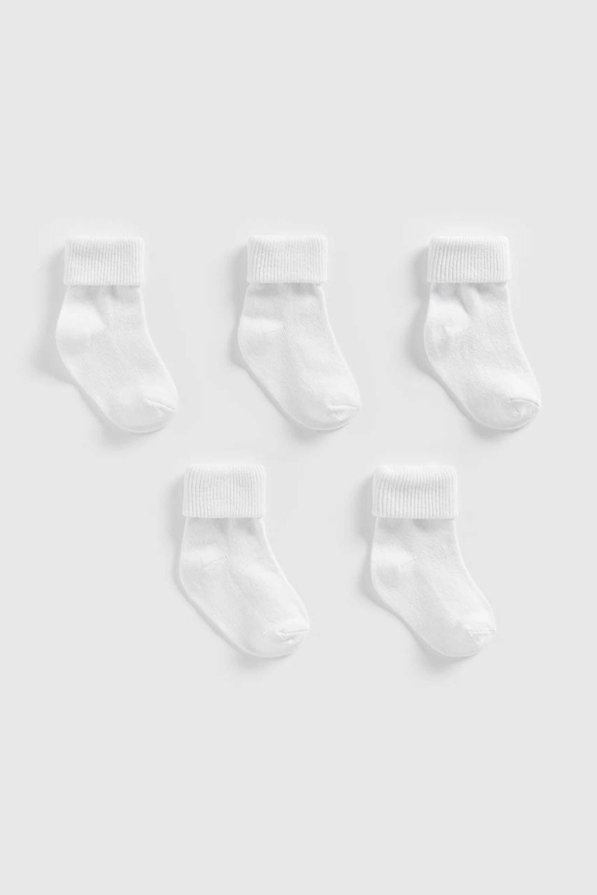 Resim MOTHERCARE Unisex Bebek 5Li Çorap