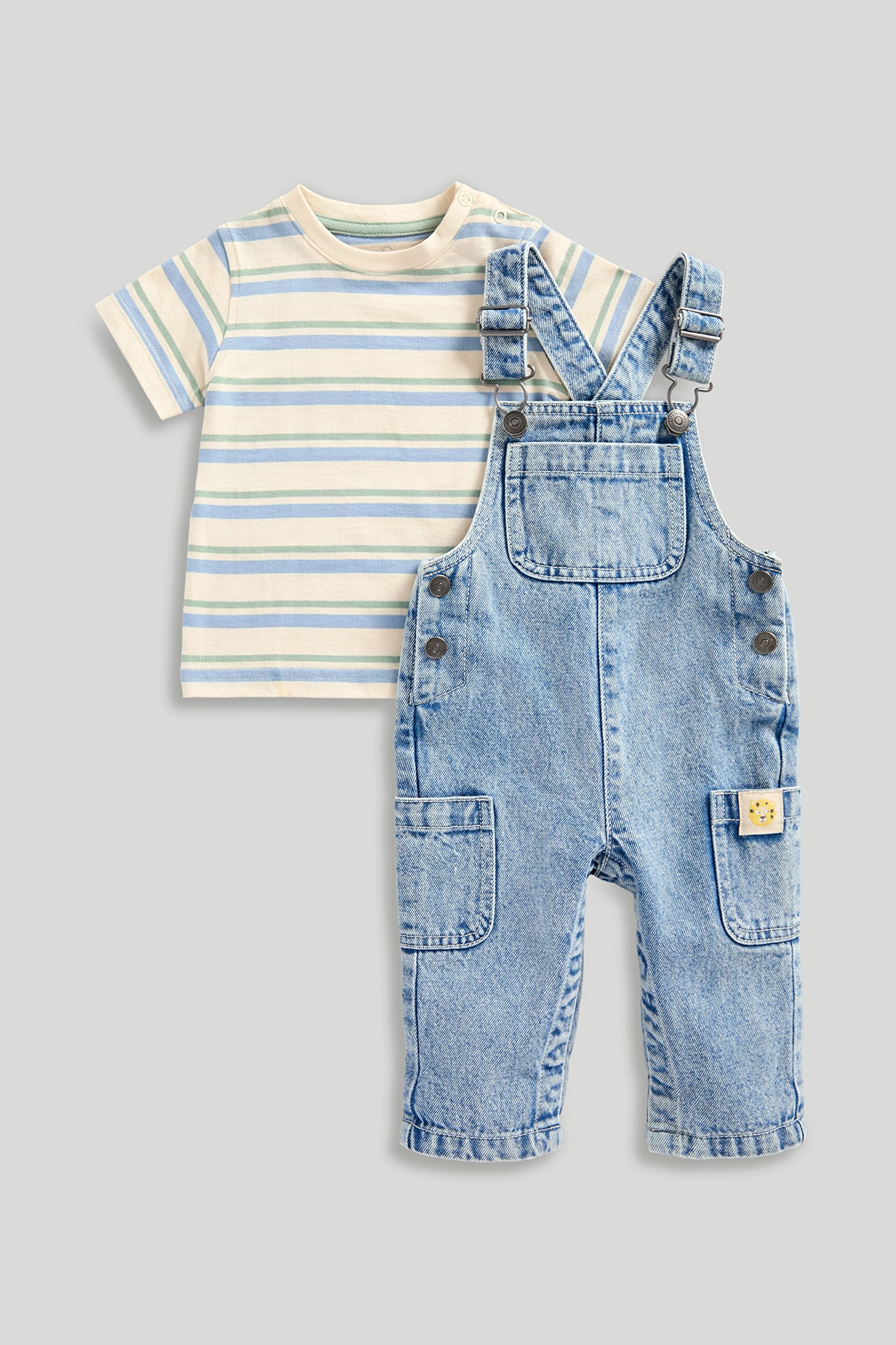 Resim MOTHERCARE Salopet Tulum Set