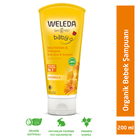 Weleda Calendula Organik Saç ve Vücut Şampuanı 200ml
