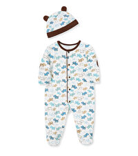 Cute Puppies Footie-Hat