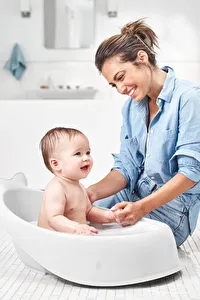 Resim SKIP HOP Moby 3 ü 1 Arada Akıllı Küvet - Beyaz