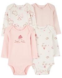 Resim CARTERS Layette  Uzun Kollu Body Set 4lü Paket