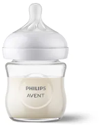Resim AVENT Doğal Tepkili Cam Biberon 120ML 0+ Ay