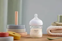 Resim AVENT Doğal Tepkili Cam Biberon 120ML 0+ Ay