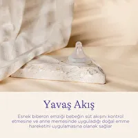 Resim LANSINOH Natural Wave Biberon Emziği Yavaş Akışlı