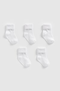 Resim MOTHERCARE Unisex Bebek 5Li Çorap