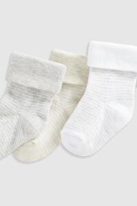 Resim MOTHERCARE Unisex Bebek 5Li Çorap