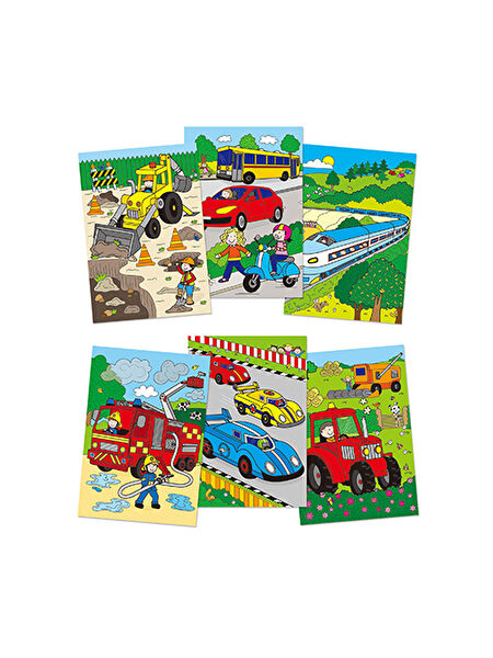 Water Magic Sihirli Kitap Vehicles 3 Yaş+