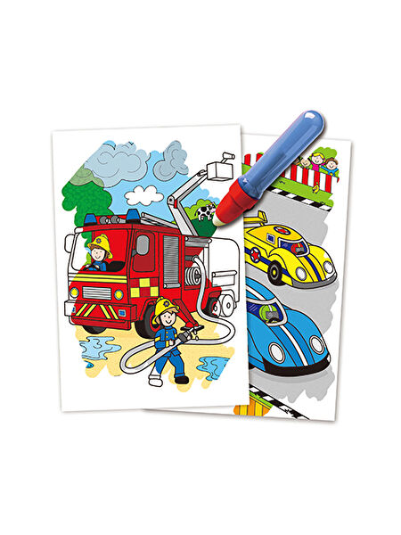 Water Magic Sihirli Kitap Vehicles 3 Yaş+