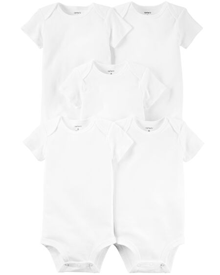 Layette Bebek 5li Beyaz Body Set  SS