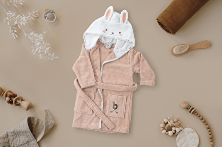 Gezenbebe Hero Karakterli Bornoz Bunny 1-2 Yaş