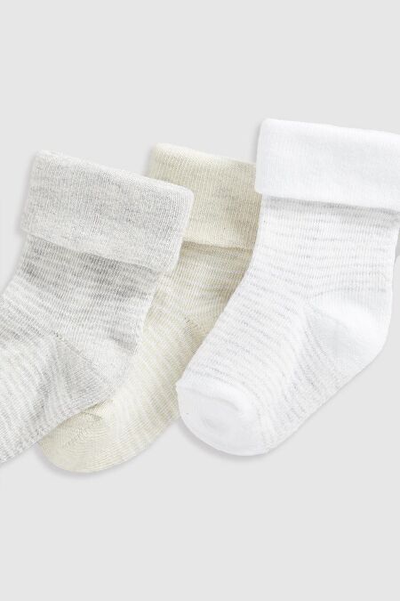 Resim MOTHERCARE Unisex Bebek 5Li Çorap