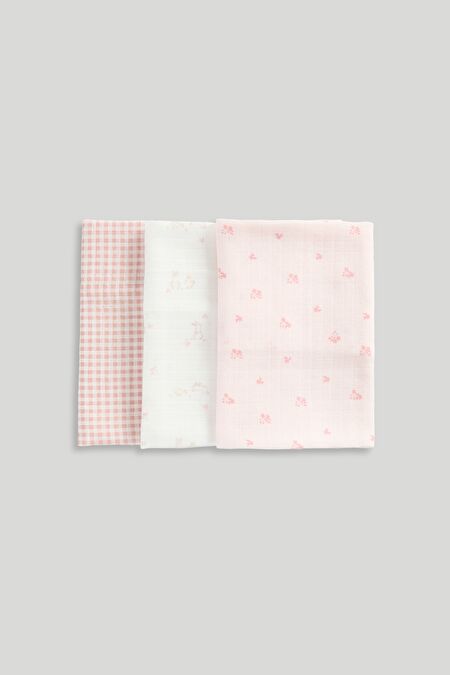 Resim MOTHERCARE 3Lü Müslin Set