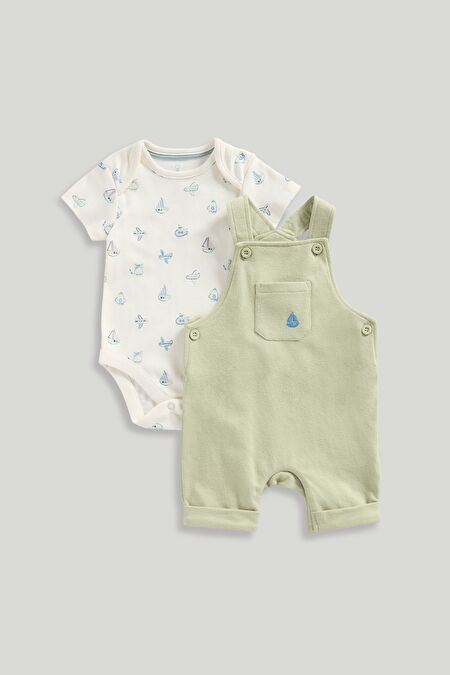 Resim MOTHERCARE Salopet Tulum Set