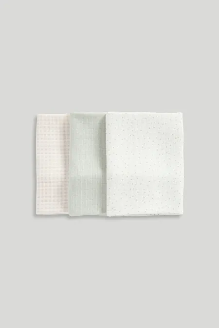 Resim MOTHERCARE 3Lü Müslin Set